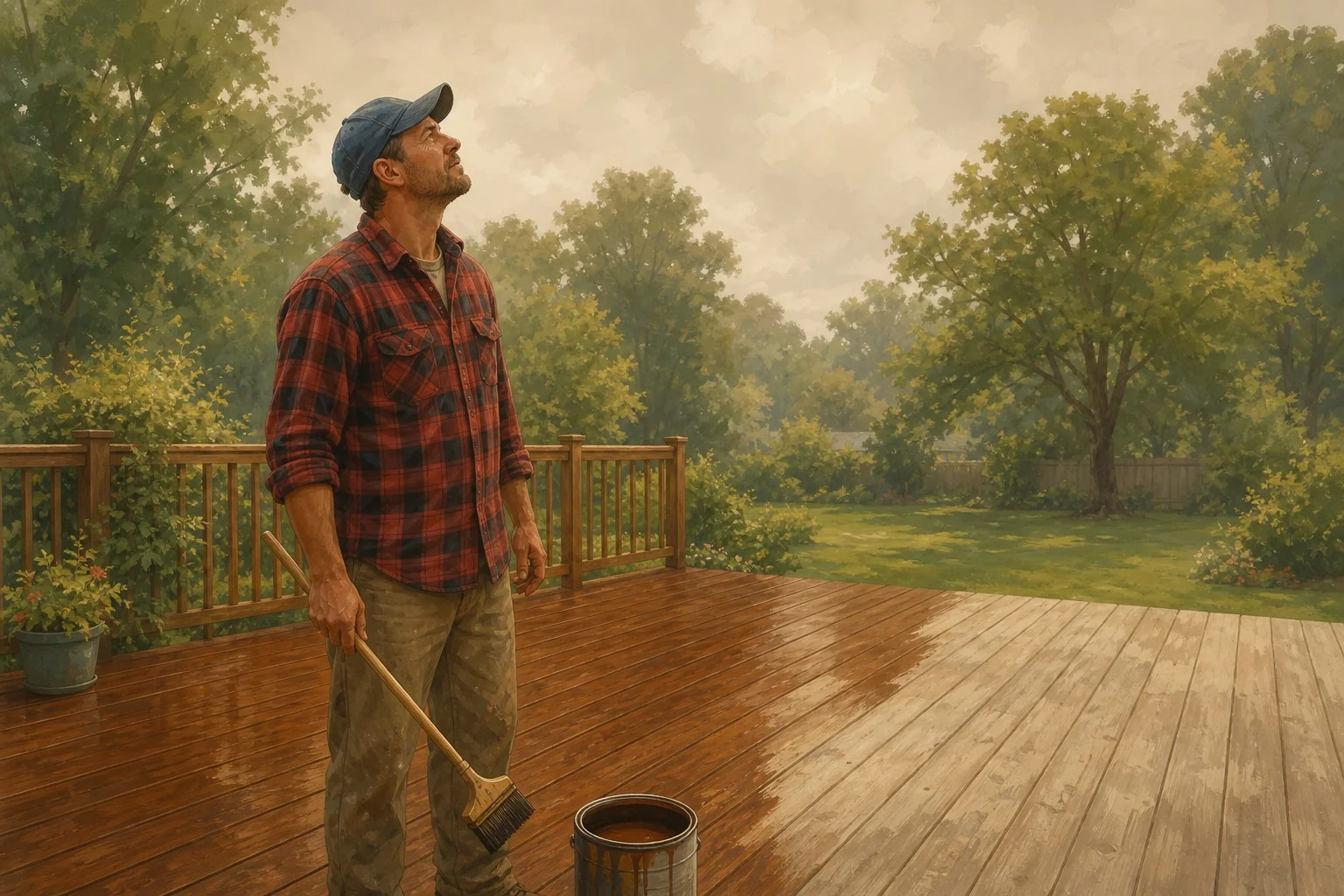 Should You Wait to Stain Your Deck? What August Humidity Means for Pennsylvania Decks