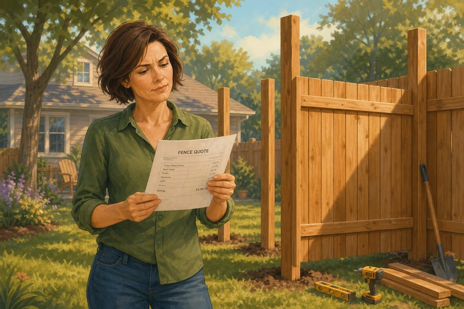Before you approve a fence quote, check these 3 things.