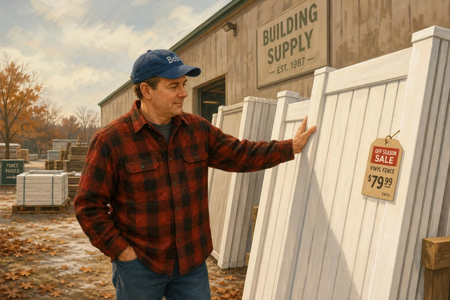 Buying Fence Material Off-Season: A Realistic Guide to What's Actually Discounted and When