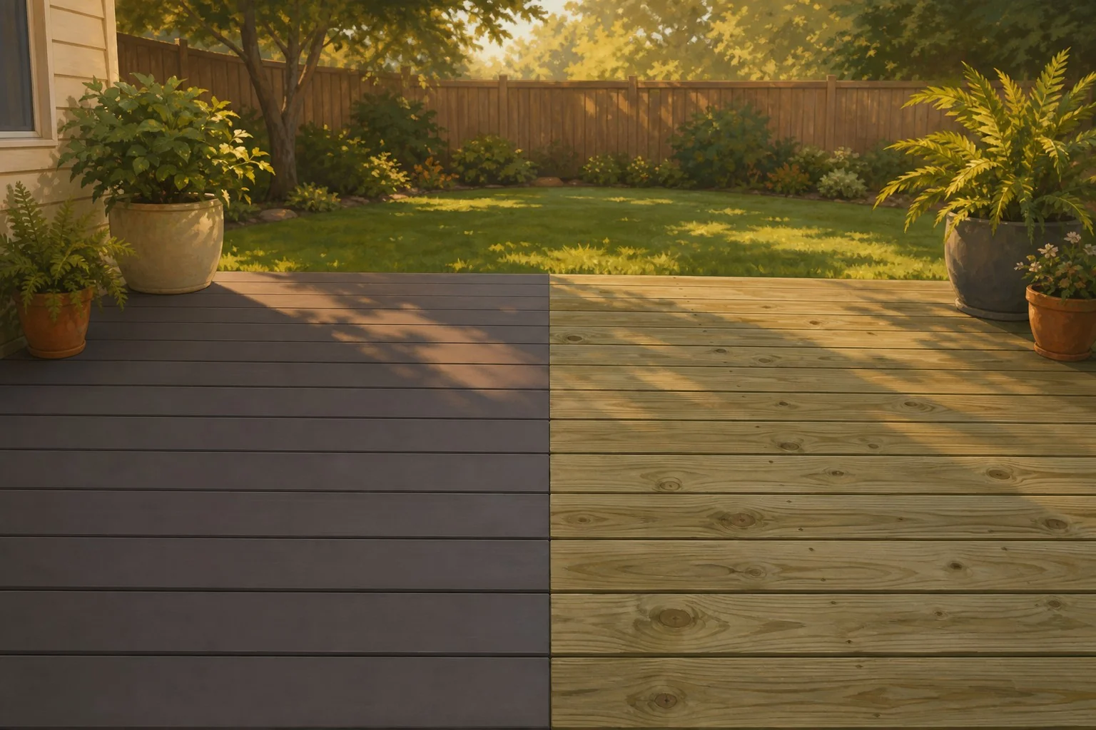 Composite vs Pressure-Treated Decking: The Real 10-Year Cost Breakdown