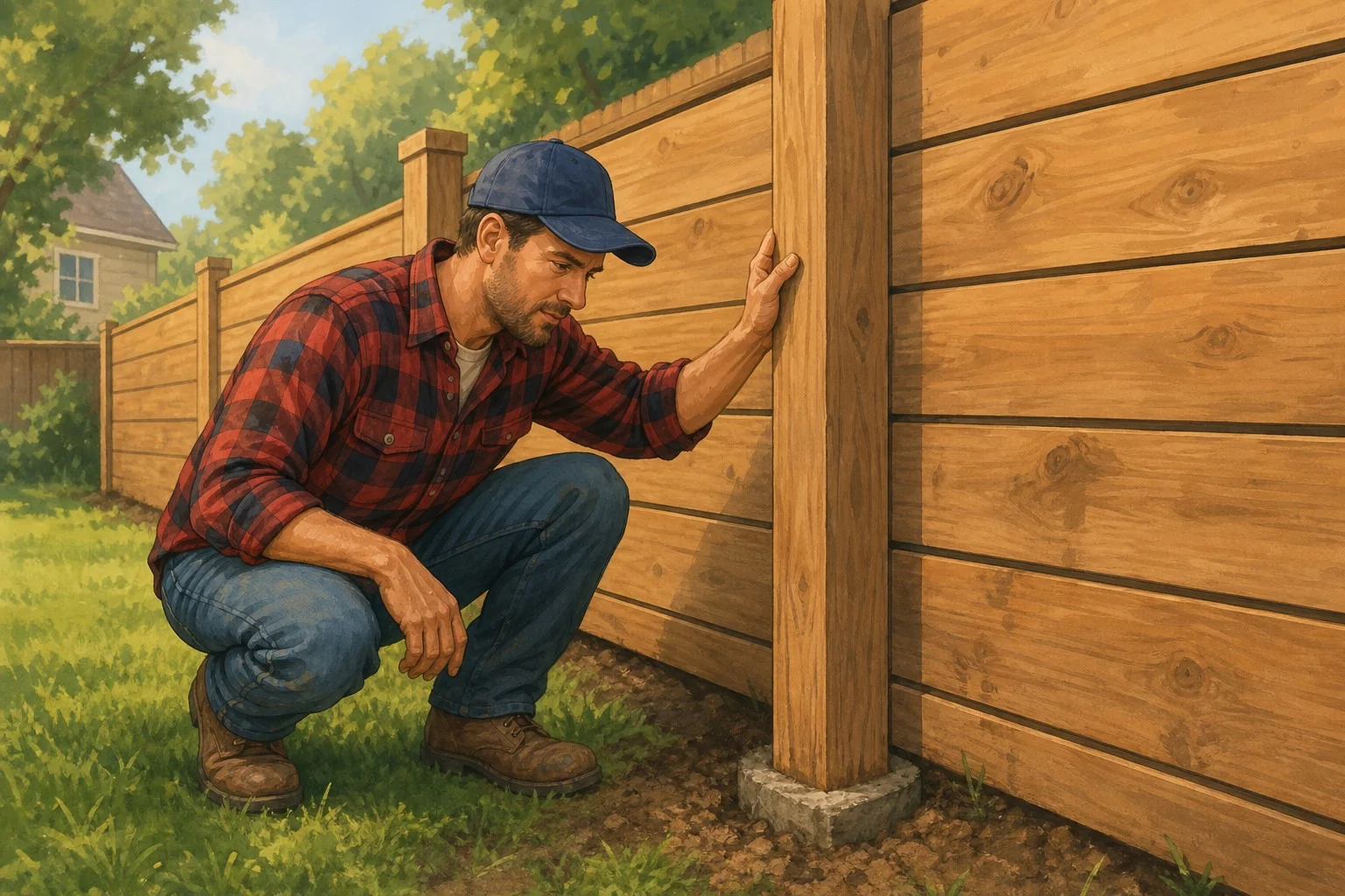 Do You Need Extra Support for a Fence Built with Deck Boards?