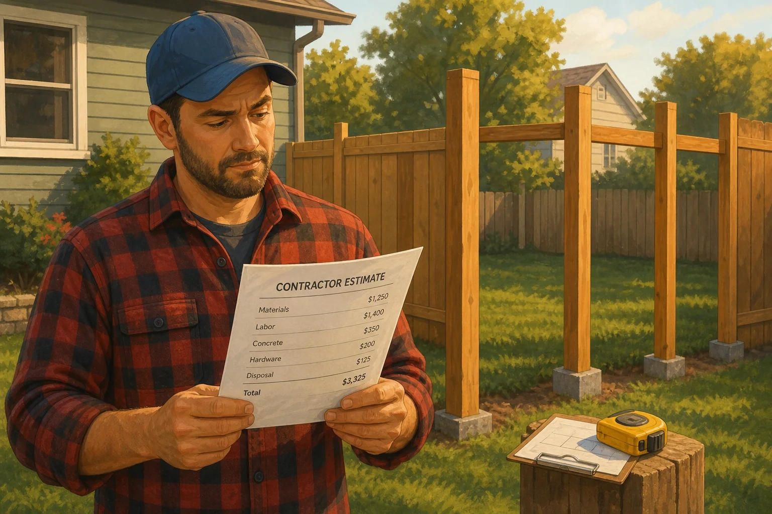 Fence contractor quote too high? Here's what to check first.