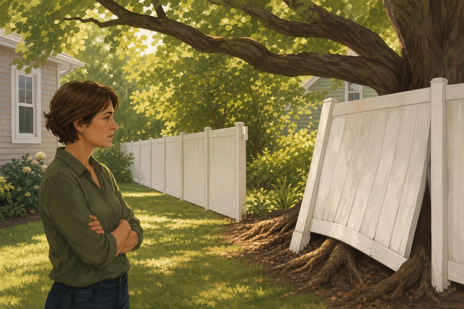 Fence Line Tree Roots and Encroaching Branches: Your Legal Rights as a PA Homeowner