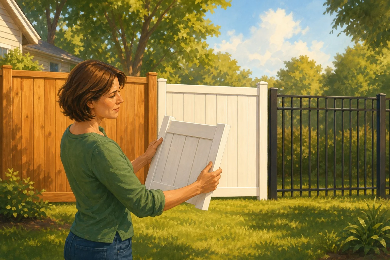 Fence Material Showdown: Wood, Vinyl, or Aluminum — Which One Actually Wins?