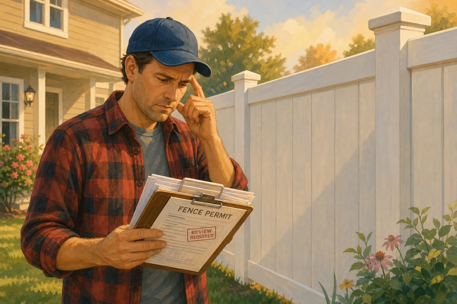 Fence Permit Mistakes That Can Cost You Money Later