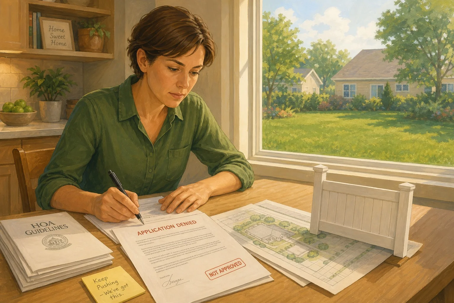 How to Appeal an HOA Fence Denial — A Step-by-Step Process