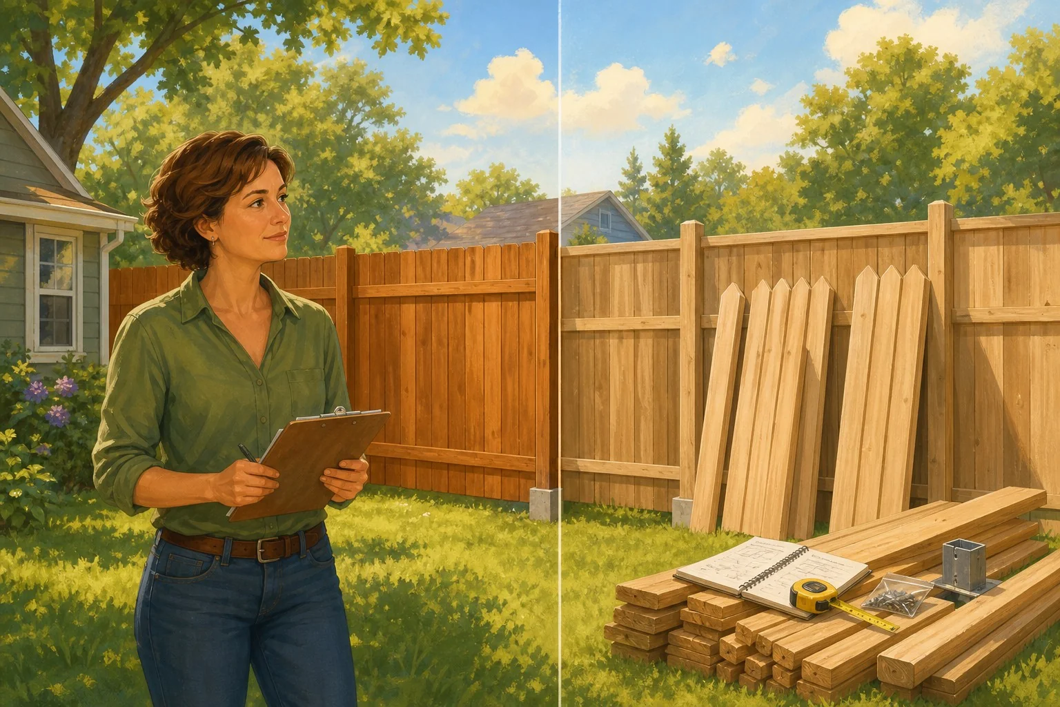 How to Budget for a Fence: Materials Only vs Full Install
