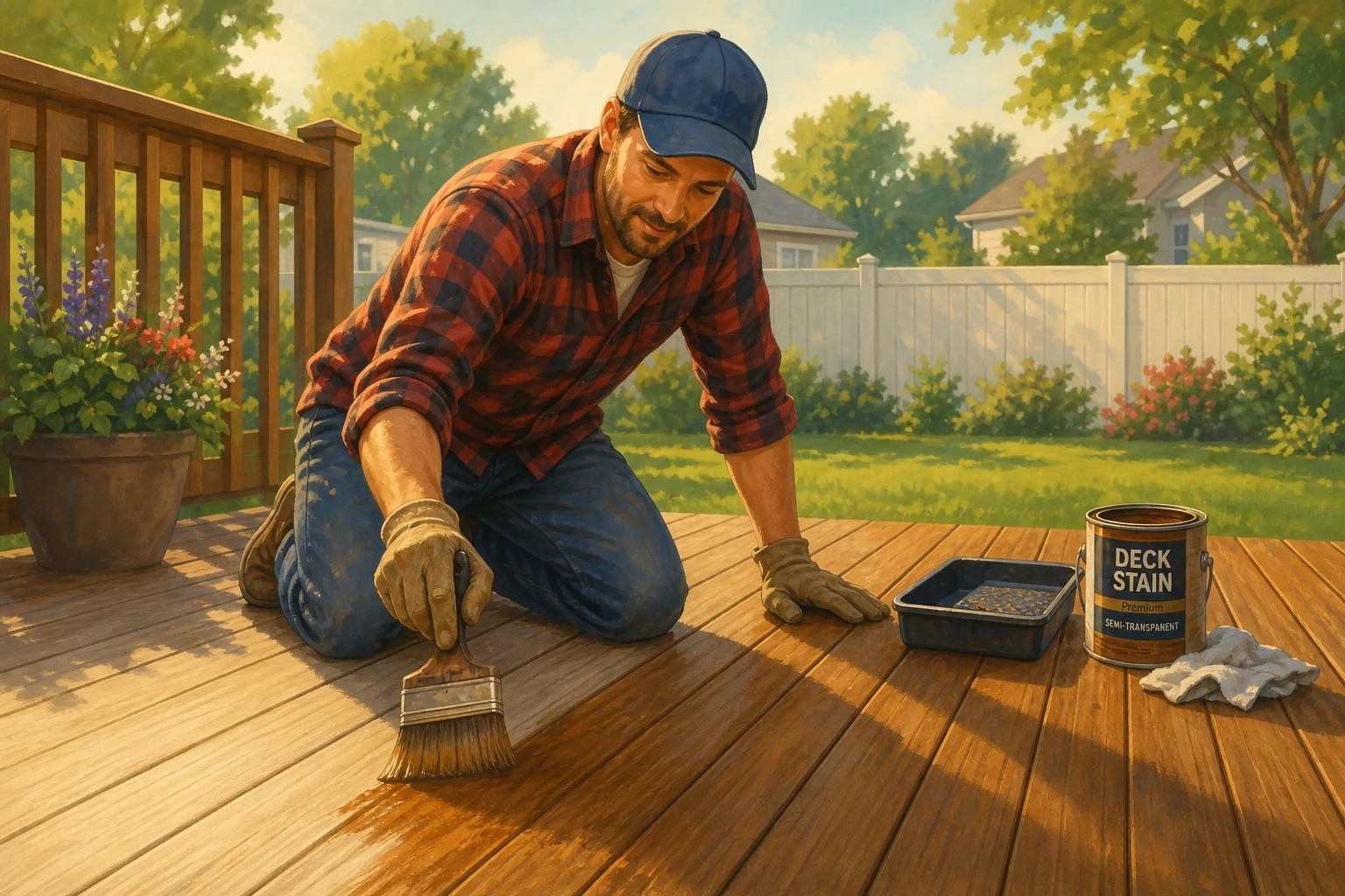 How to Stain or Seal Your Deck Before Summer Heat Locks In Moisture
