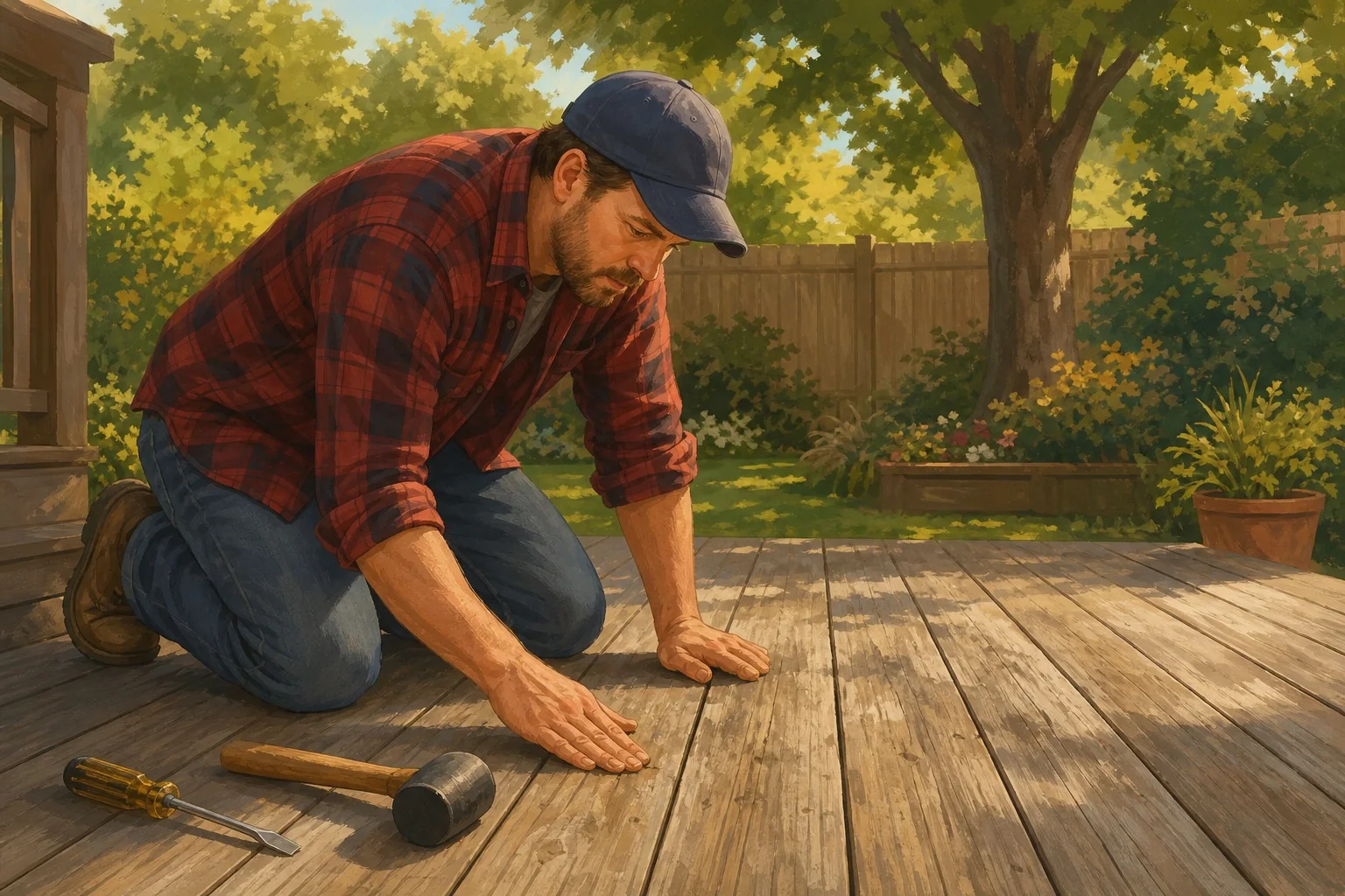 Late-Summer Deck Maintenance: How to Check Your Boards Before the Heat and Humidity Take a Toll