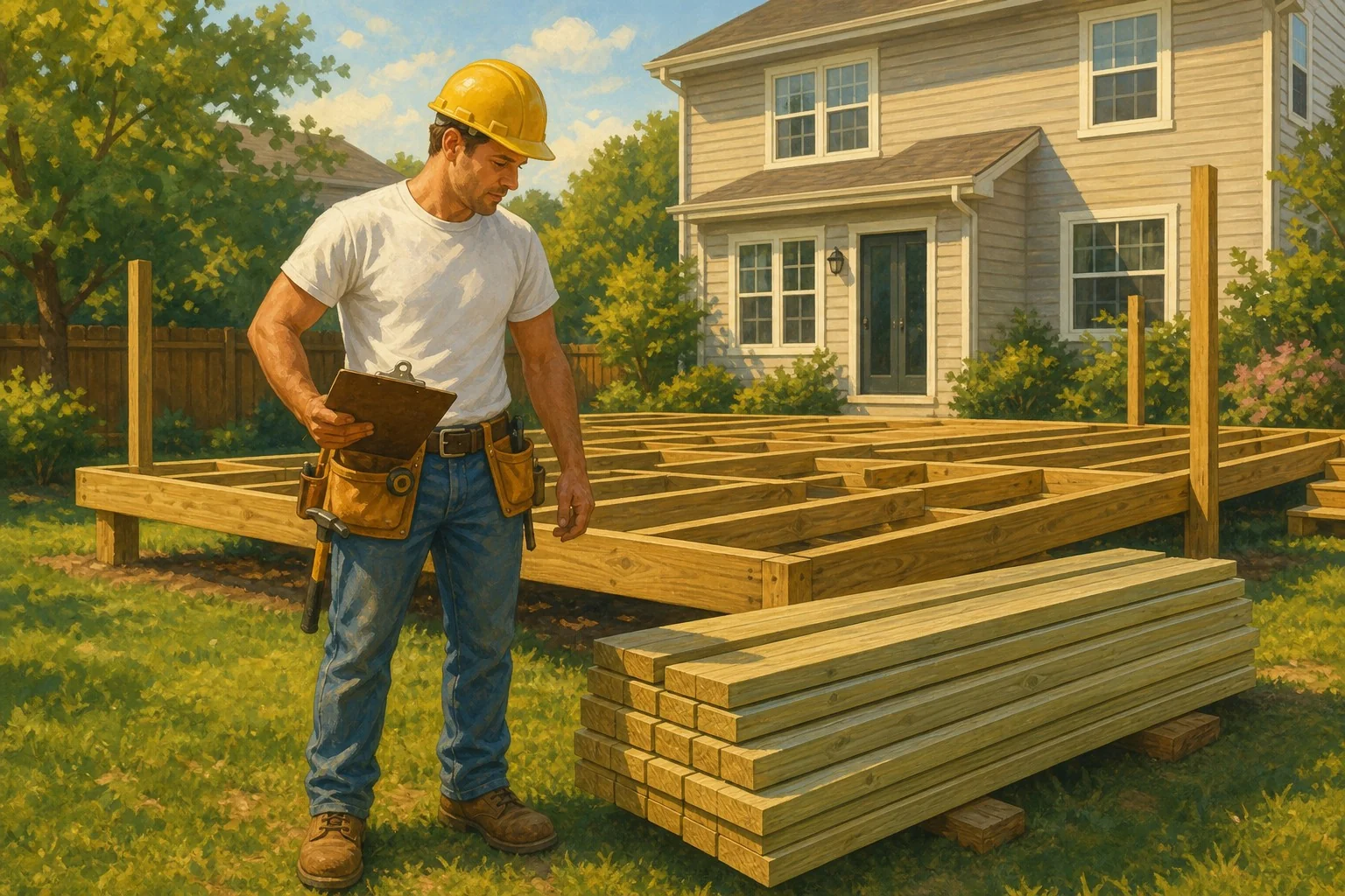 Order Extra Deck Material or Order Twice — Your Choice