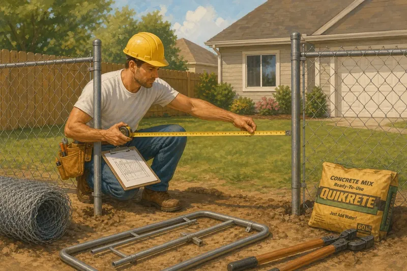 Plan the Gates First, Not Last — Chain Link Edition