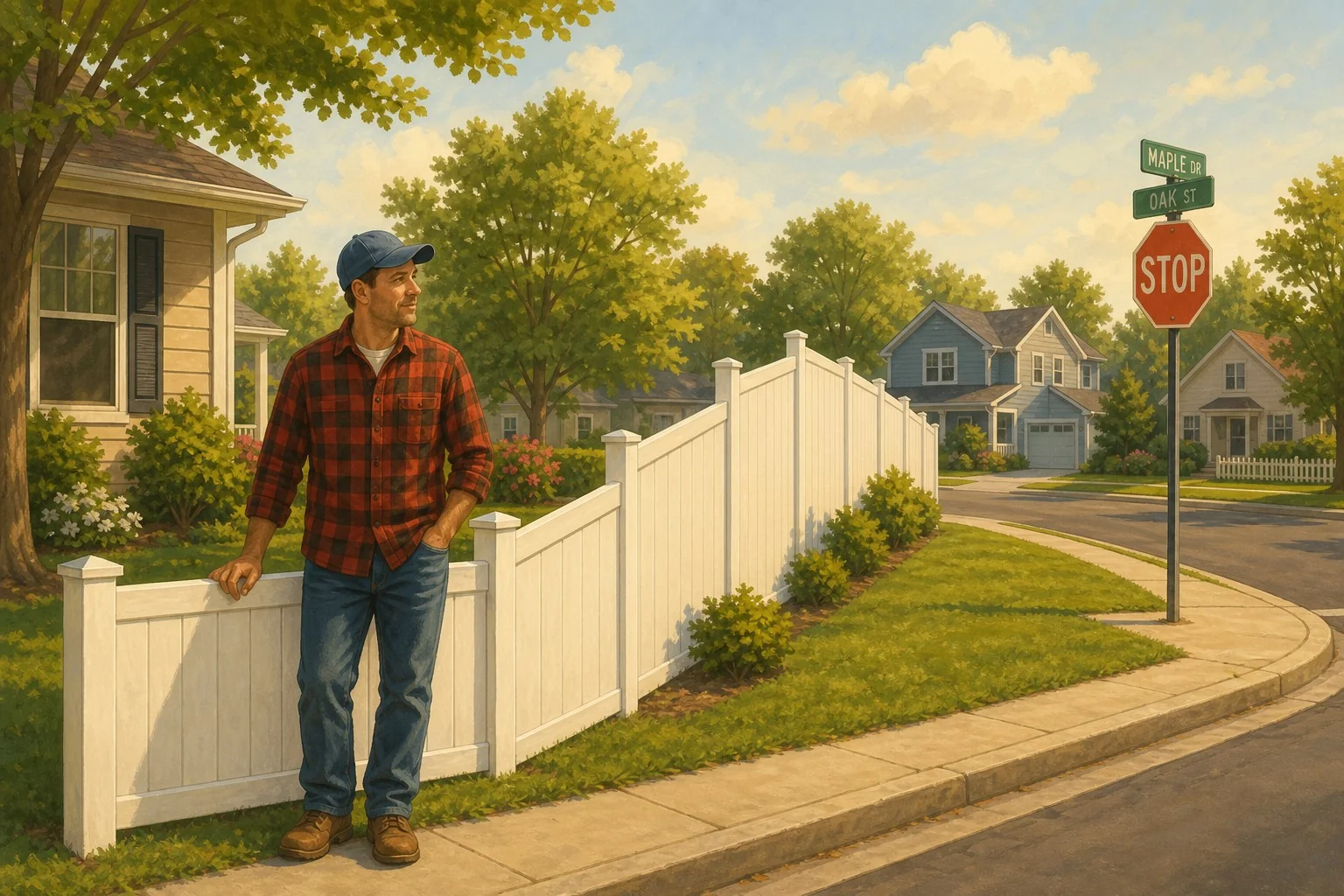 Sight Triangles and Corner Lots: Why Your Fence Height Might Be Restricted Near an Intersection