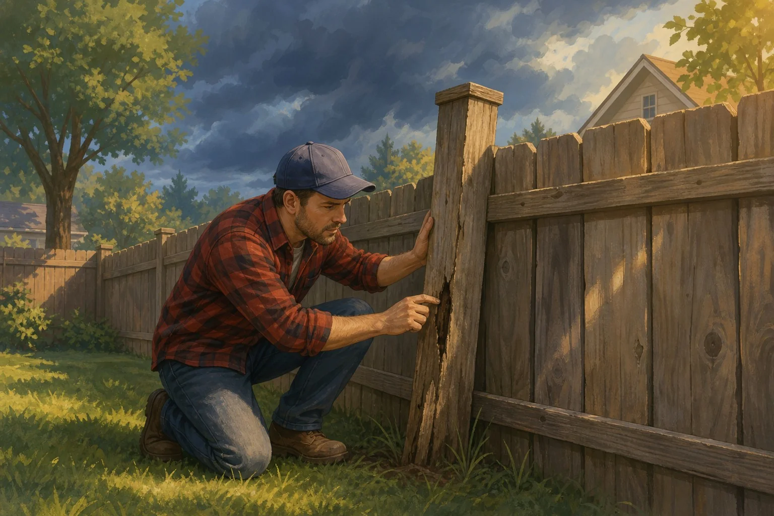 Is Your Fence Ready for Summer Storms? A Mid-Summer Inspection Checklist