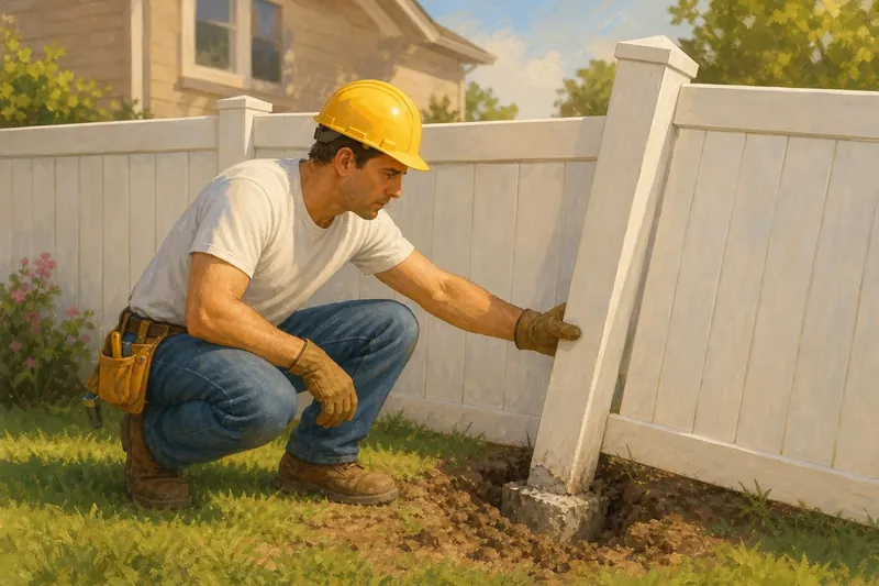 The Real Reason Vinyl Fences Lean? Almost Always the Posts