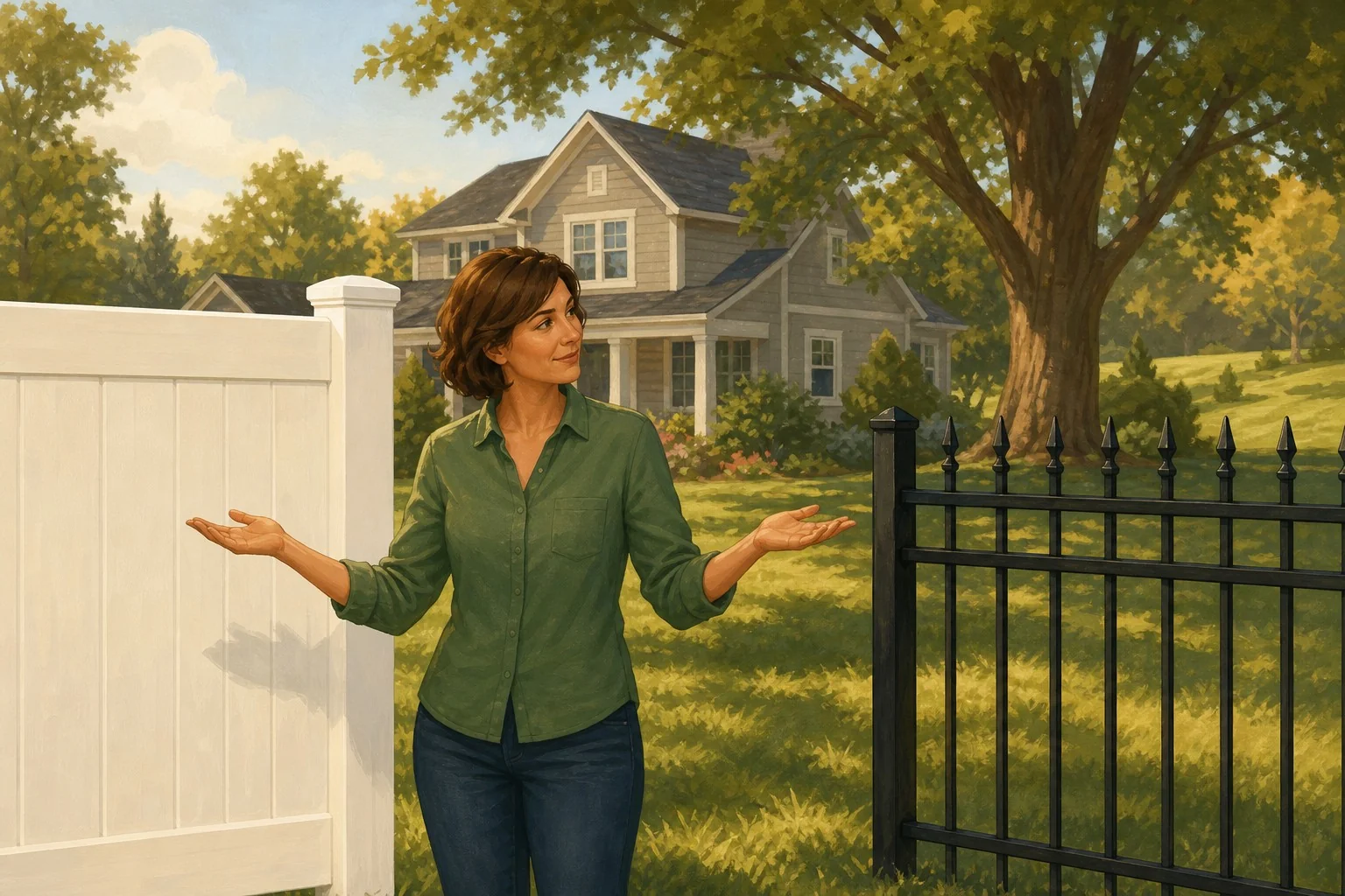 Vinyl vs Aluminum Fence: Which Actually Lasts Longer in PA & NJ?