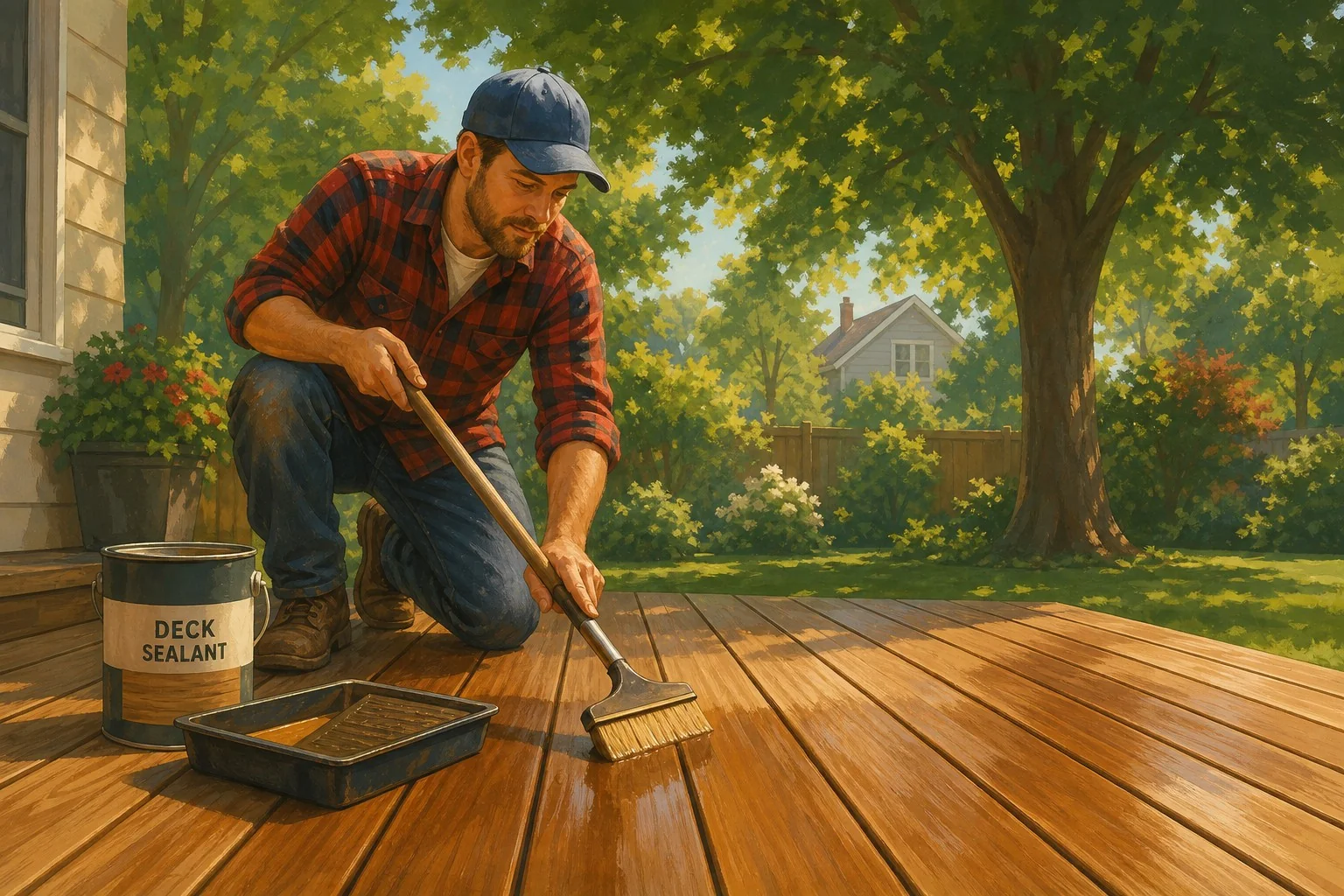 How to Keep Your Wood Deck Looking Great Through Pennsylvania's Hot, Humid Summers